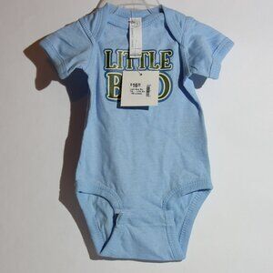 NWT Rabbit skins Light Blue "Little Bro" Onesie